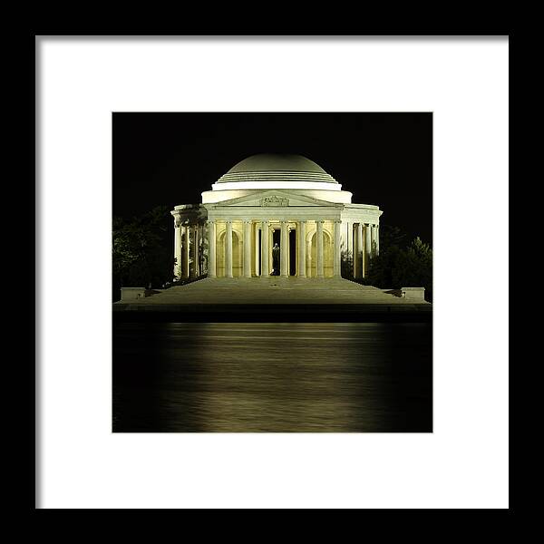 Jefferson Memorial Framed Print featuring the photograph The Jefferson Memorial by Kim Hojnacki