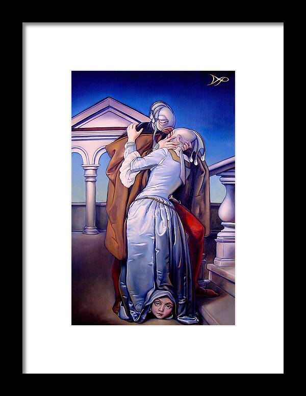 The Kiss Of Unrequited Love Framed Print By Patrick Anthony Pierson