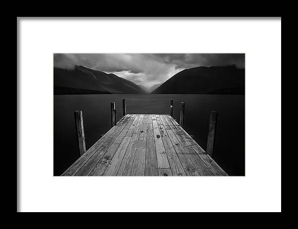 Lake Framed Print featuring the photograph The Lake by Yan Zhang