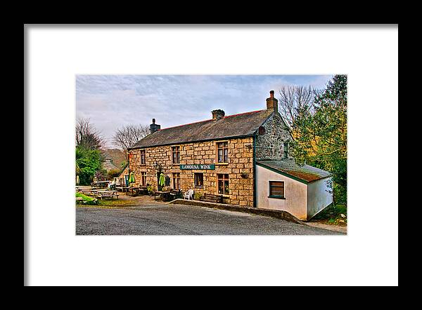 Lamorna Wink Framed Print featuring the photograph The Lamorna Wink by Chris Thaxter