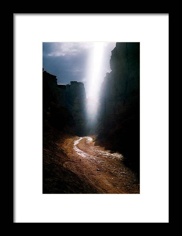 Light Framed Print featuring the photograph The Land of light by Dubi Roman