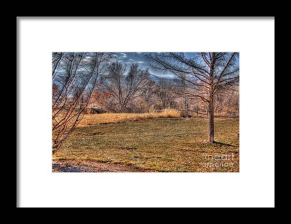 Colorado Framed Print featuring the photograph The last days of fall by Bob Hislop