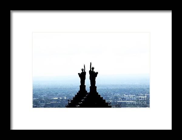 Liberty Building Framed Print featuring the photograph The Liberty Building by Jim Lepard