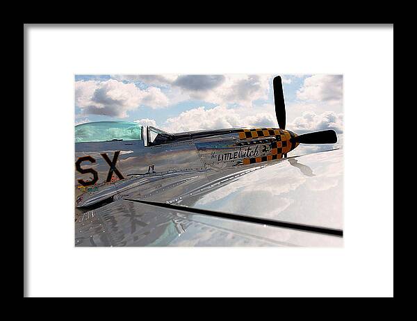 P-51 Framed Print featuring the photograph The Little Witch by Howard Markel