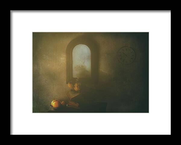 Still Life Framed Print featuring the photograph The Living Room by Delphine Devos