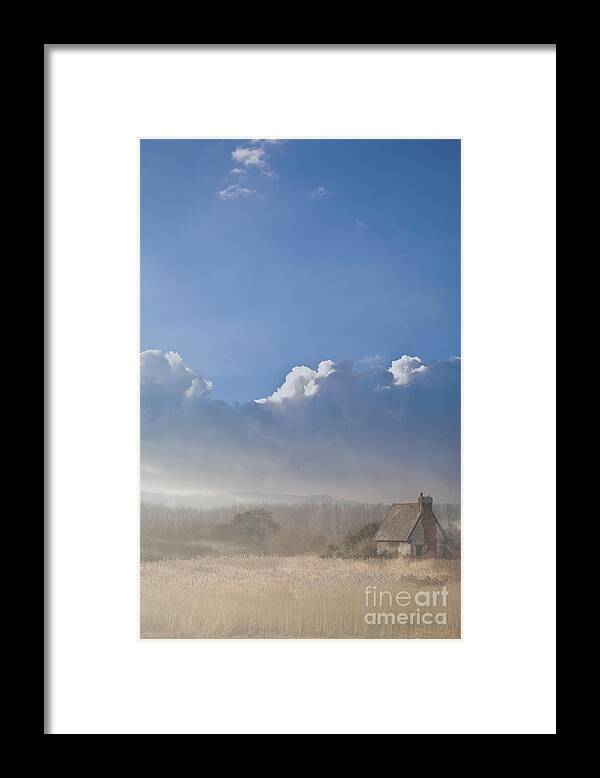 House Framed Print featuring the photograph The Lock Keepers Cottage by Jan Bickerton