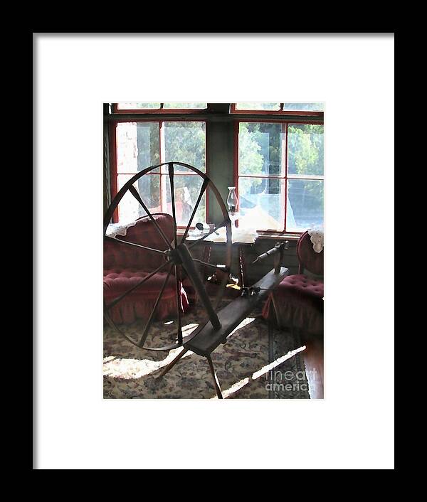 Loom Framed Print featuring the photograph The Looming Silence by Cristophers Dream Artistry