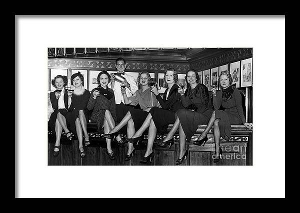 Stamp Out Prohibition Framed Print featuring the photograph The Lucky Bartender by Jon Neidert