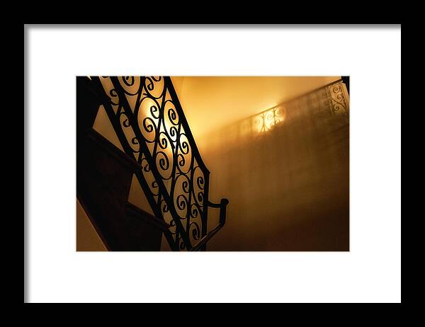 Morning Framed Print featuring the photograph The Man Upstairs by Joe Ownbey