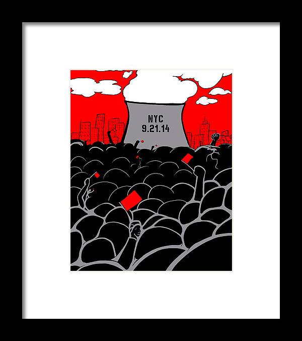 March Framed Print featuring the digital art The March by Craig Tilley