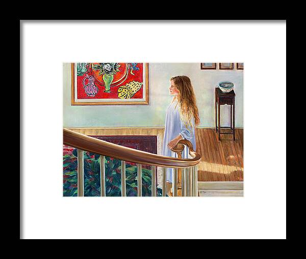 Birdseye Art Studio Framed Print featuring the painting The Matisse by Nick Payne