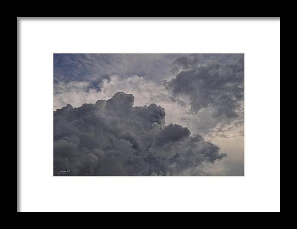 Nature Framed Print featuring the photograph The Mighty Hand of God by Paulette B Wright
