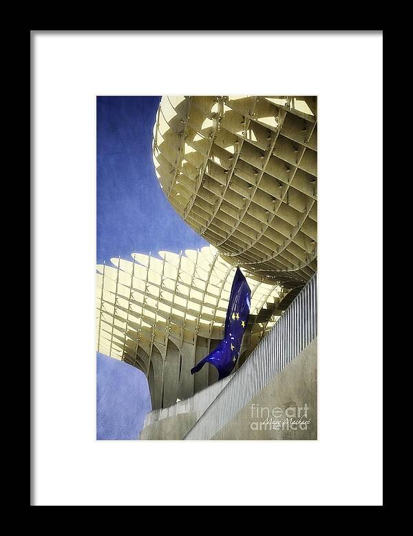 Metropol Parasol Framed Print featuring the photograph The Mushrooms of the Parasol Metropol by Mary Machare