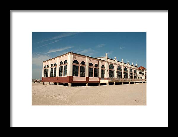 Beach Framed Print featuring the photograph The Ocean City Music Pier - Color by Kristia Adams