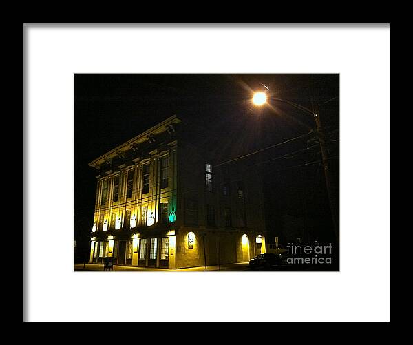 Lambertville Framed Print featuring the photograph The Old Opera House by Christopher Plummer