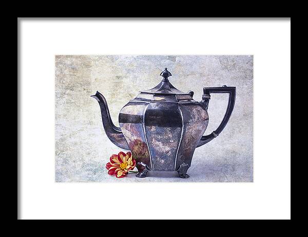 Teapot Framed Print featuring the photograph The Old Teapot by Garry Gay