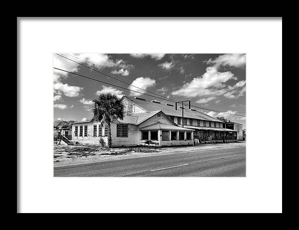 The Old Victory Groves Packing House Framed Print featuring the photograph The Old Victory Groves Packing House by Carlos Avila