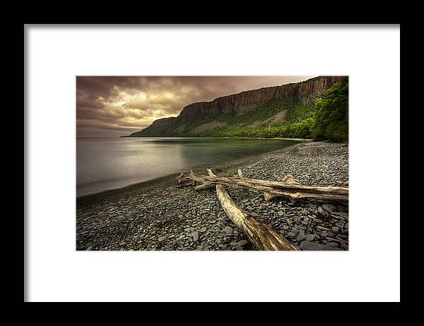 Bay Framed Print featuring the photograph The Other Side of Giant by Jakub Sisak