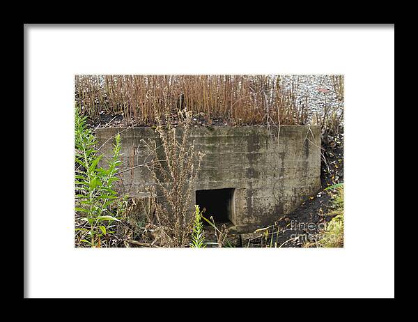Drain Framed Print featuring the photograph The Outlet by William Norton