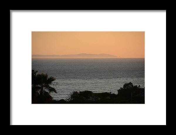 Southern California Framed Print featuring the photograph The Pacific by Michael Albright