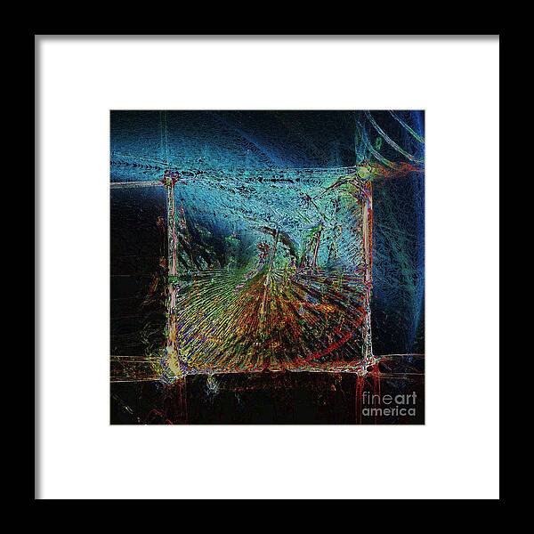 Painting Framed Print featuring the digital art The Painting is Ready by Klara Acel