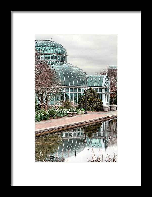 Garden Framed Print featuring the photograph The Palm House by JC Findley