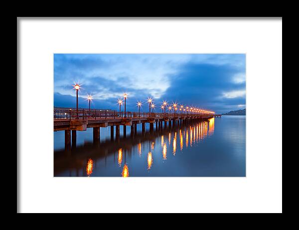 San Francisco Framed Print featuring the photograph The Pier by Jonathan Nguyen