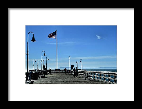 Ventura Pier Framed Print featuring the photograph The Pier by Michael Gordon