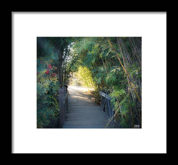 Portal Framed Print featuring the photograph The Portal by Susan Eileen Evans