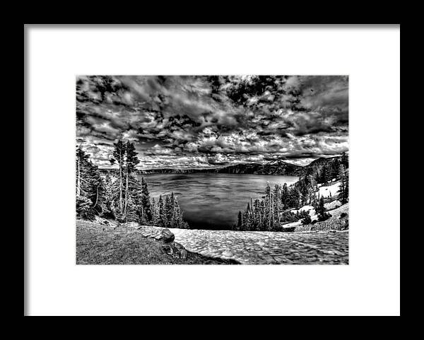 Landscape Framed Print featuring the photograph The Power by Kristi Johansen