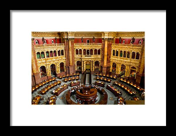 Arlington Cemetery Framed Print featuring the photograph The Reading Room by Greg Fortier