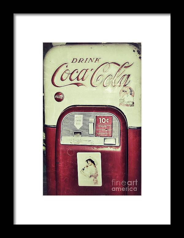 Coke Framed Print featuring the photograph The Real Thing by Traci Cottingham