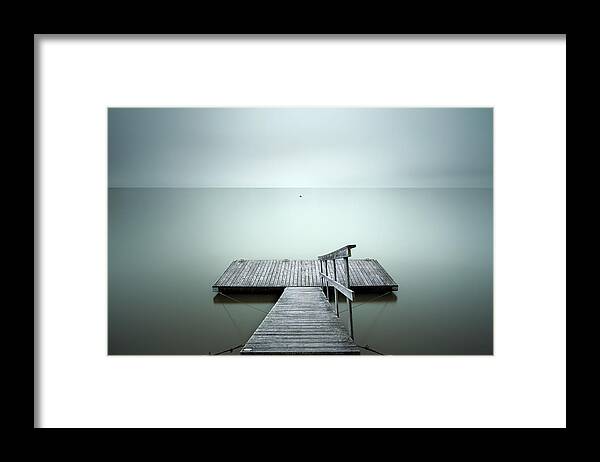 Tranquility Framed Print featuring the photograph The Red Float IIi by Cresende