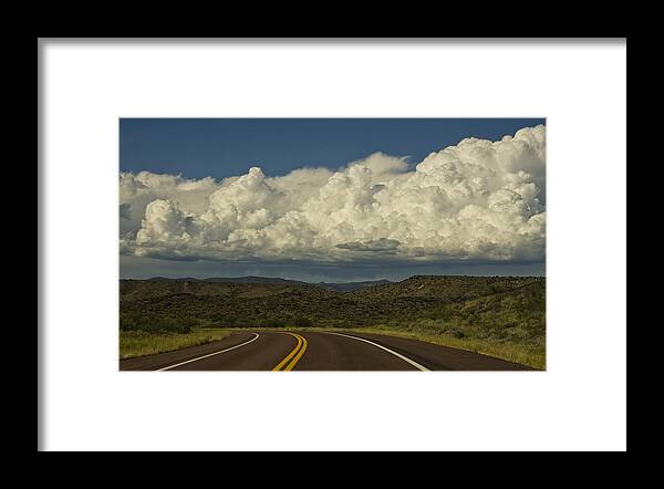 Road Framed Print featuring the photograph The Road to Heaven by Saija Lehtonen