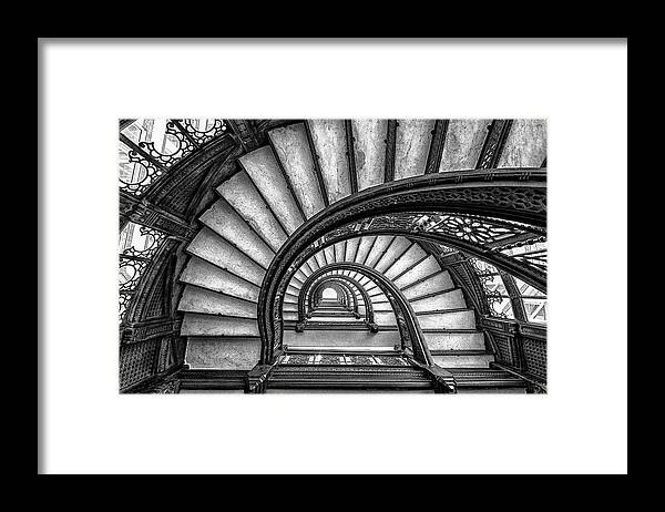 Chicago Framed Print featuring the photograph The Rookery by Yimei Sun
