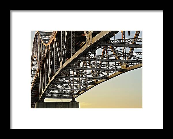 Sagamore Framed Print featuring the photograph The Sagamore Bridge by Luke Moore