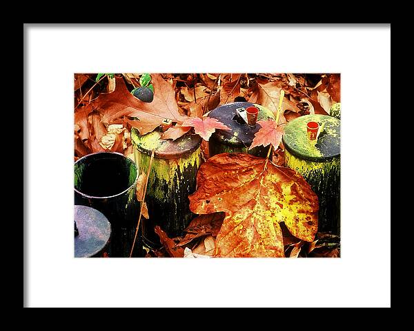 Fine Art Framed Print featuring the photograph The Secret Of Fall by Rodney Lee Williams
