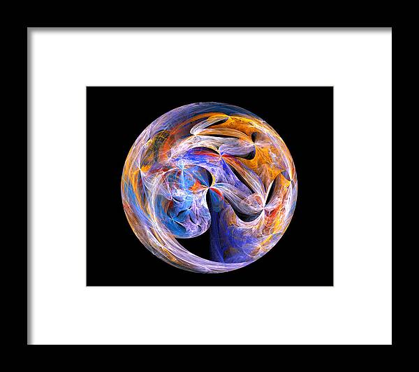 Christian Art Framed Print featuring the digital art The Spirit at Creation by R Thomas Brass