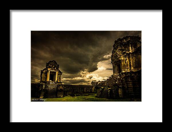 Rain Framed Print featuring the photograph The Storm by Andrew Matwijec