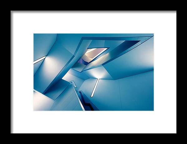 Architecture Framed Print featuring the photograph The Symphony Of The Lines by Roland Shainidze