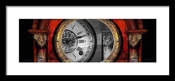 Aged Framed Print featuring the photograph The Time Machine by Gunter Nezhoda