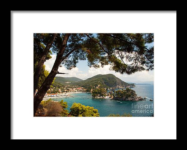 Holiday Framed Print featuring the photograph The Town Of Parga - 2 by James Lavott