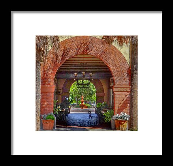 Tunnel Framed Print featuring the photograph Break Time #2 by Dennis Dugan