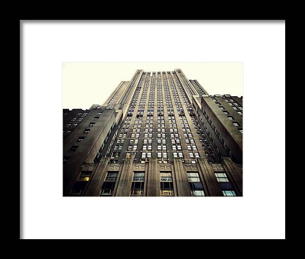 Art Deco Framed Print featuring the photograph The Waldorf by Natasha Marco