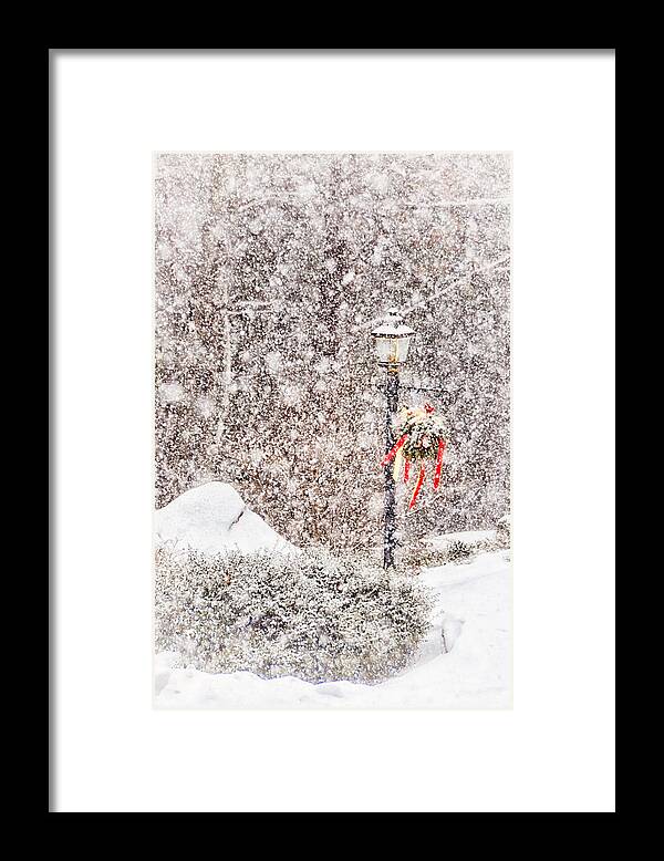 Tree Framed Print featuring the photograph The Weather Outside Is Frightful by Tricia Marchlik