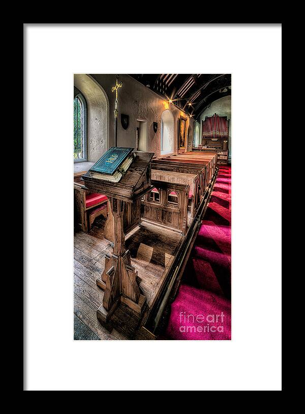 Bible Framed Print featuring the photograph The Welsh Bible by Adrian Evans