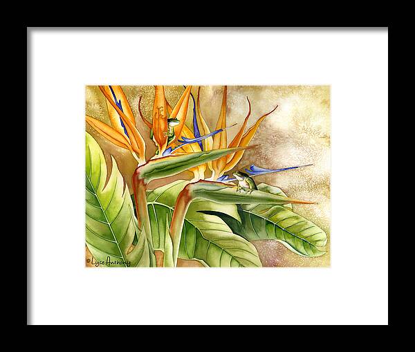 Frog Framed Print featuring the painting The Windsurfers by Lyse Anthony