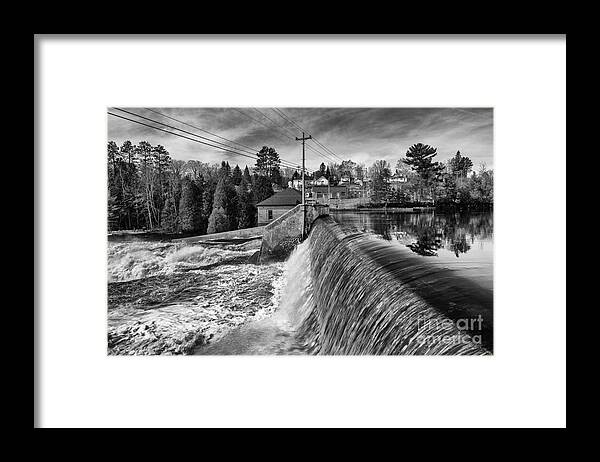 Waterfall Framed Print featuring the photograph The year of the flood by Dan Hefle
