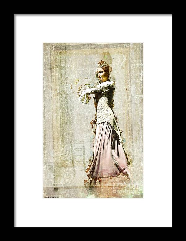 The Young Dancer - Seville Framed Print featuring the photograph The Young Dancer - Seville by Mary Machare