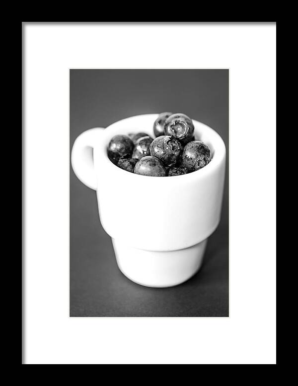 Berries Framed Print featuring the photograph There is nothing like a good cuppa by Martina Fagan